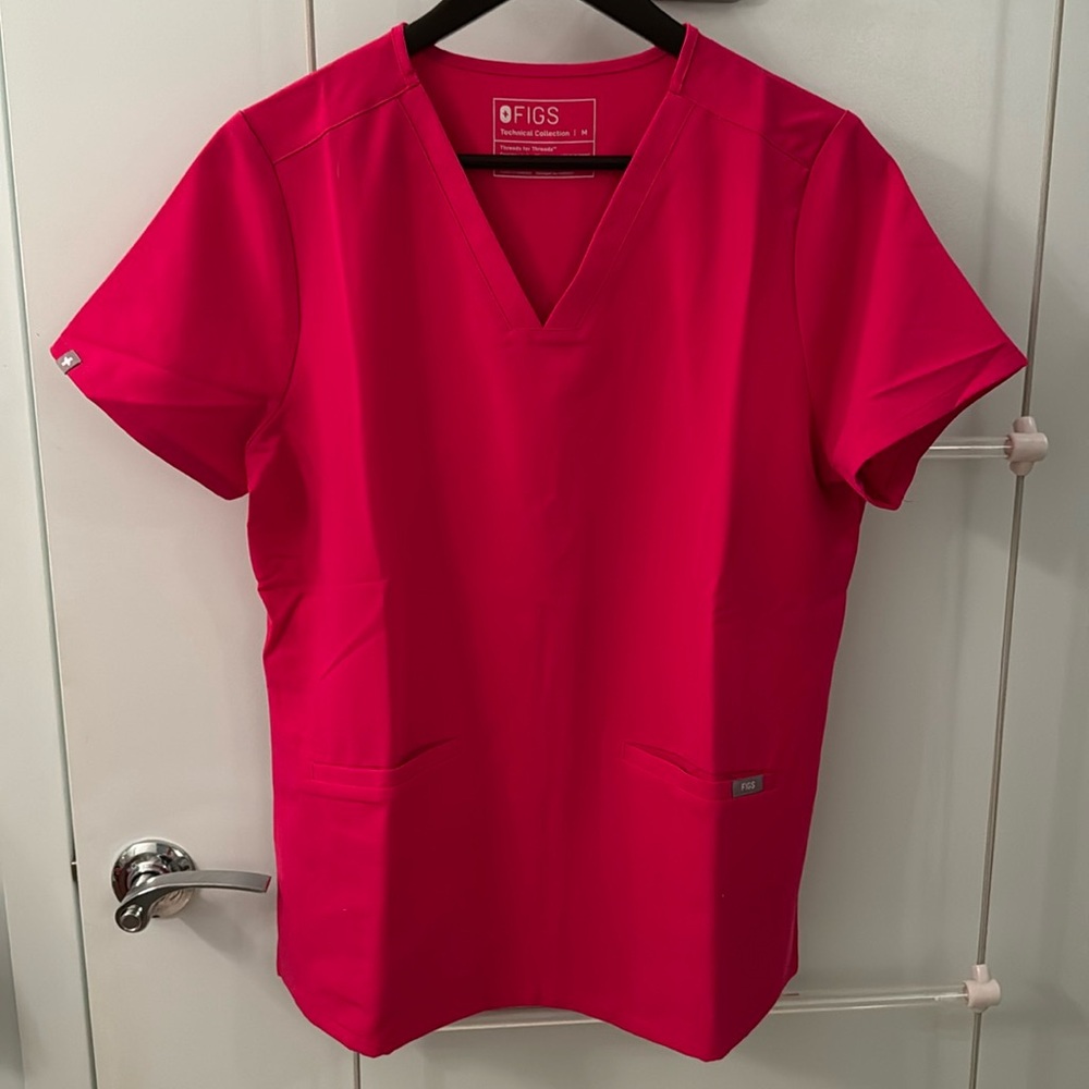 Figs Casma Scrub Top